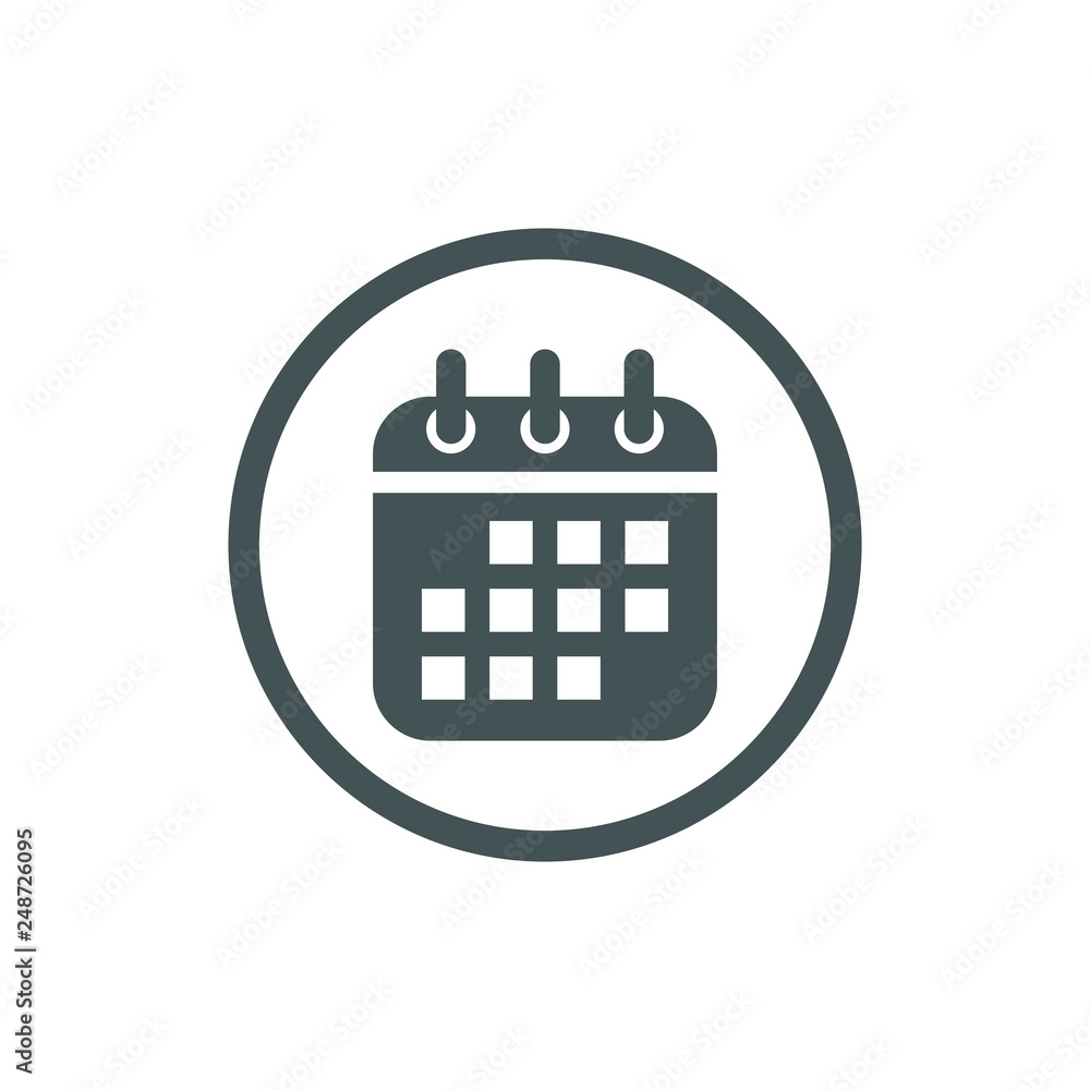 Modern Icon Calendar Button Applications Modern Icon Calendar Button Applications