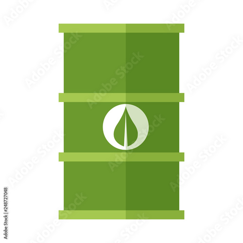 green fuel barrel symbol