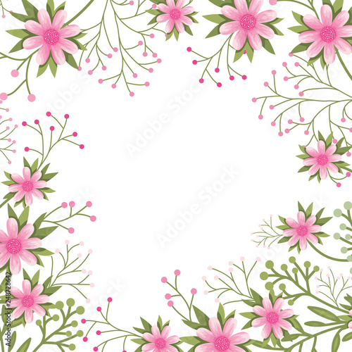 flowers pattern isolated icon © grgroup