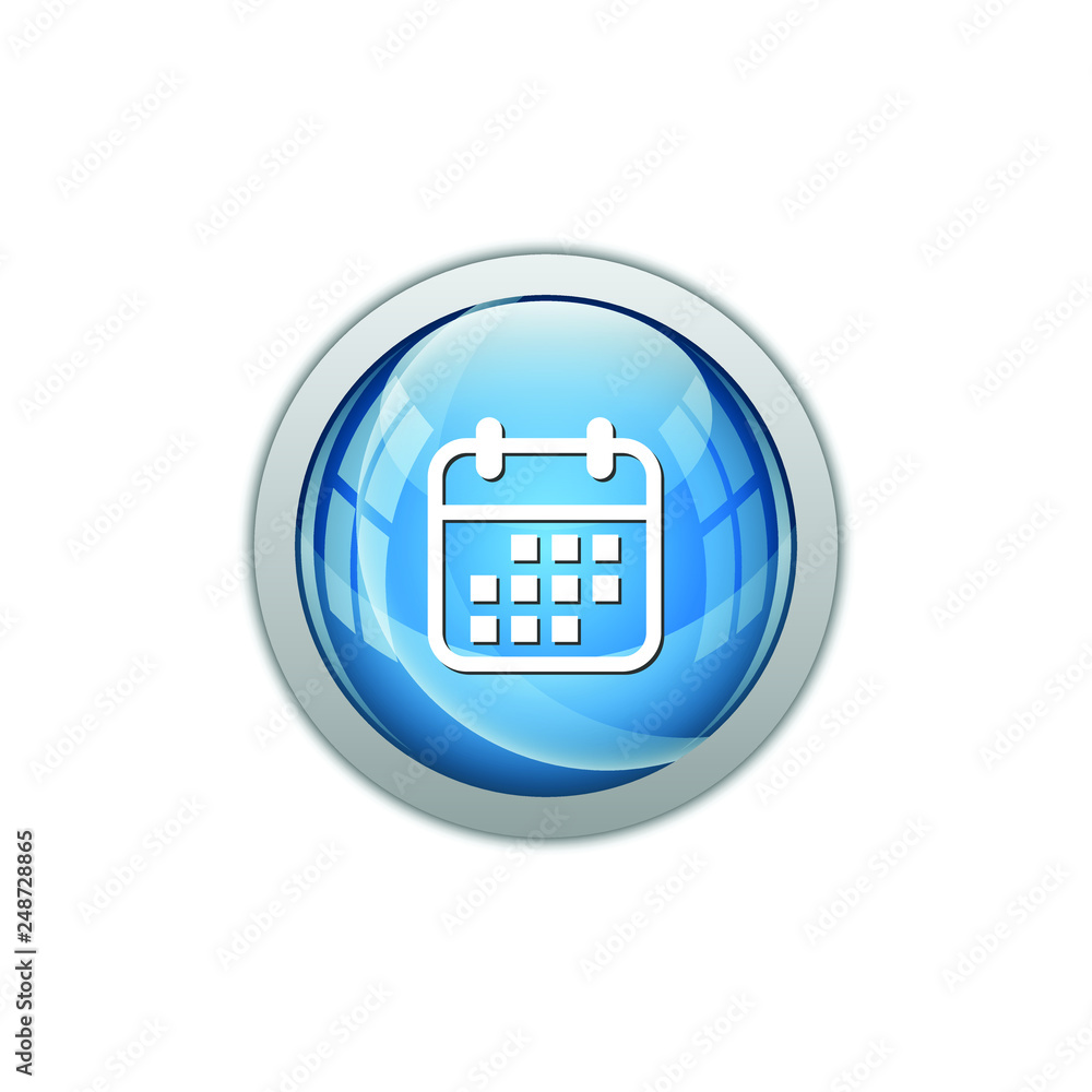 Modern Icon Calendar Button Applications Modern Icon Calendar Button Applications