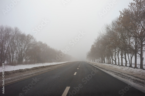 Road in the fog © Ruslan