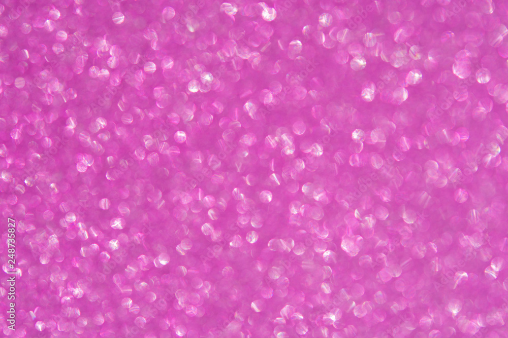 Abstrast blurred glittery shiny background, cold pink, defocused Abstrast blurred glittery shiny background, cold pink, defocused