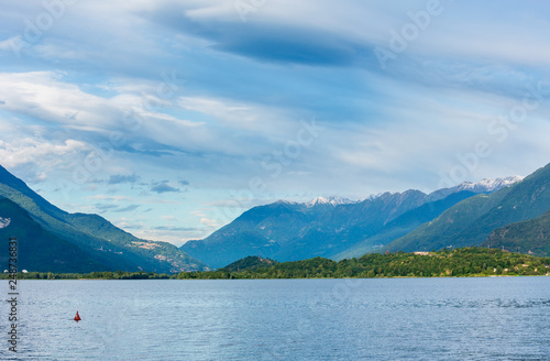 Lake Como summer view, Italy