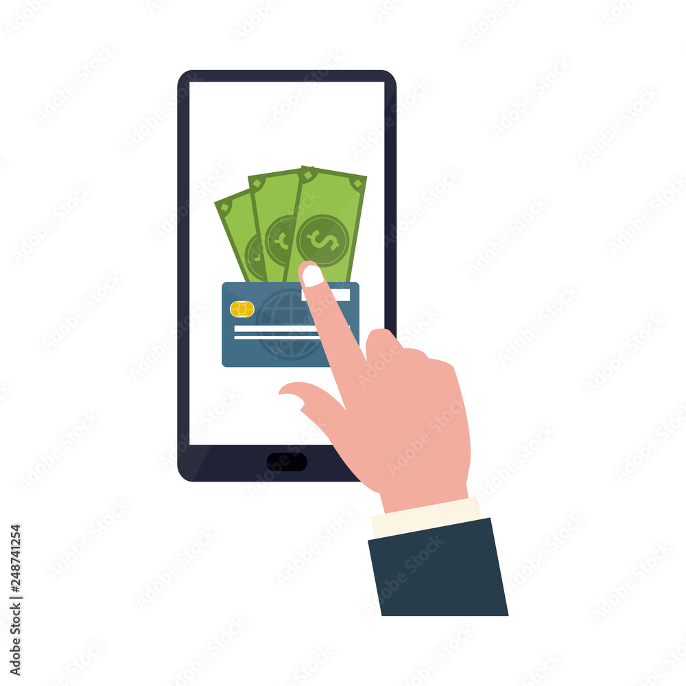 smartphone money payment with credit card smartphone money payment with credit card