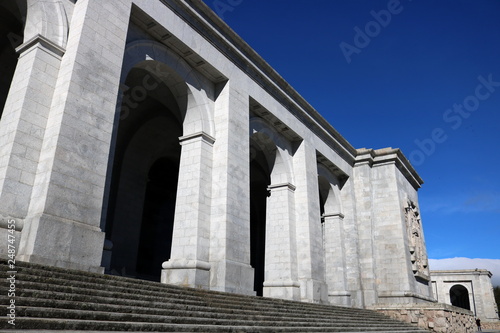 Valley of the fallen, Sierra de Guadarrama, near Madrid Spain