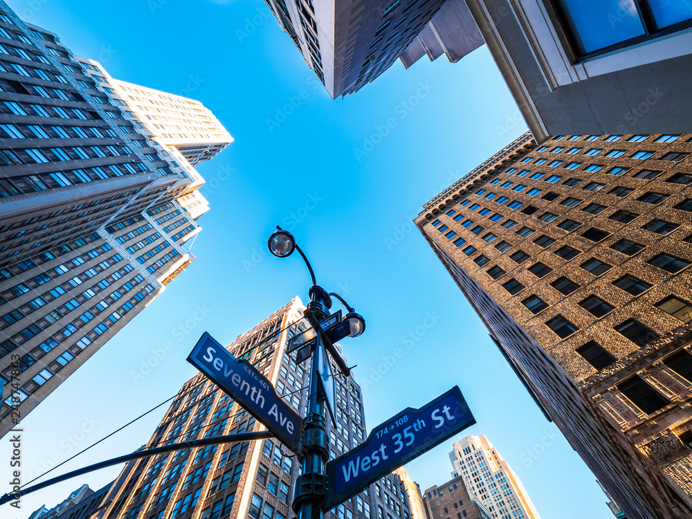 都市風景 高層ビル イメージ ニューヨーク Stock Photo Adobe Stock