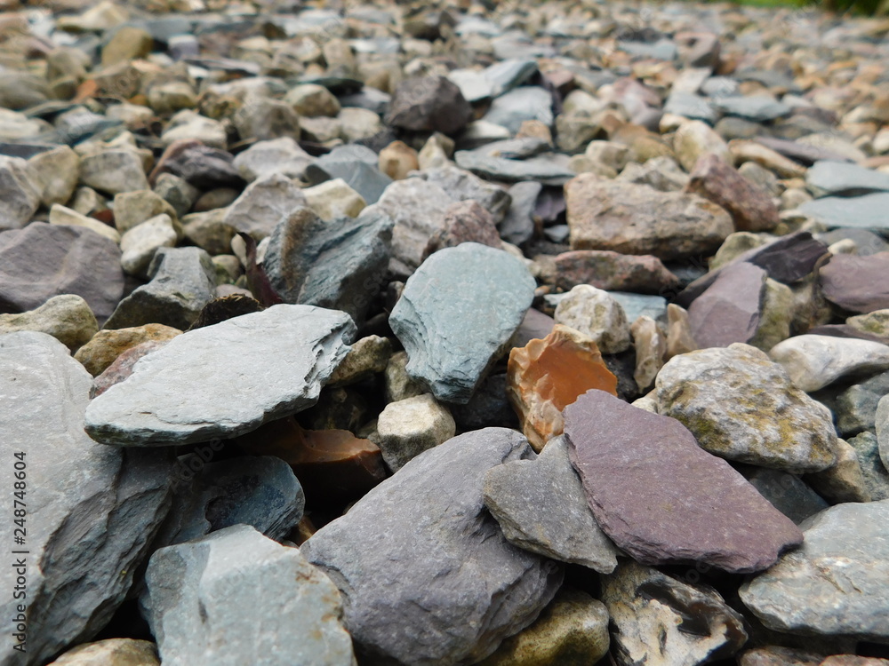 Natural stones background close up Natural stones background close up