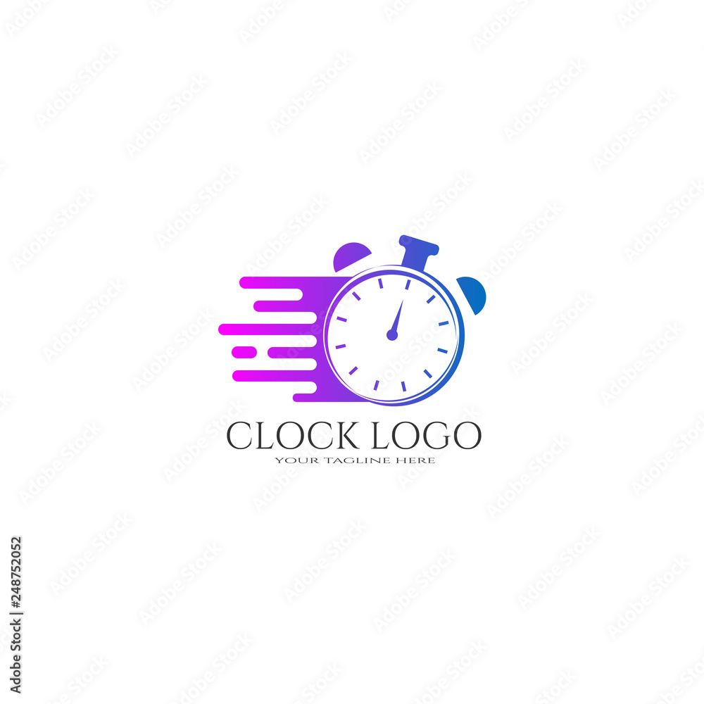 Quick time or fast time flat vector icon Quick time or fast time flat vector icon
