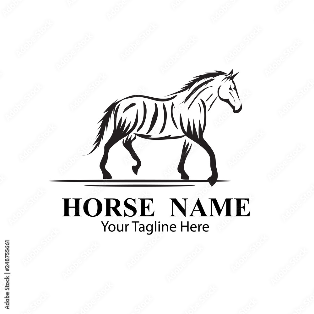HORSE LOGO DESIGNS CONCEPT HORSE LOGO DESIGNS CONCEPT