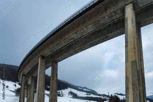 Brennerautobahn Brücke Gries am Brenner photo