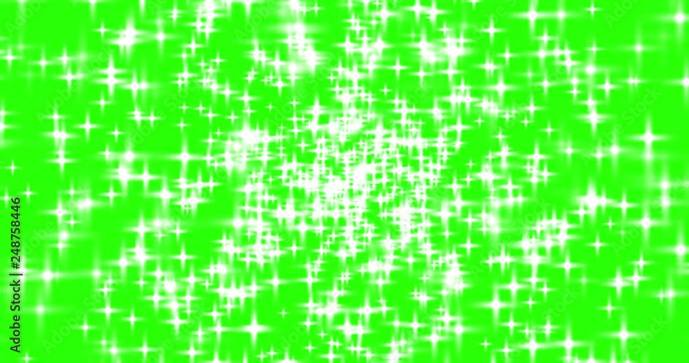 Stars lighting is 1,000 stars floating on a green background - used as an effect in animated cartoons or in movies. Stars lighting is 1,000 stars floating on a green background - used as an effect in animated cartoons or in movies.