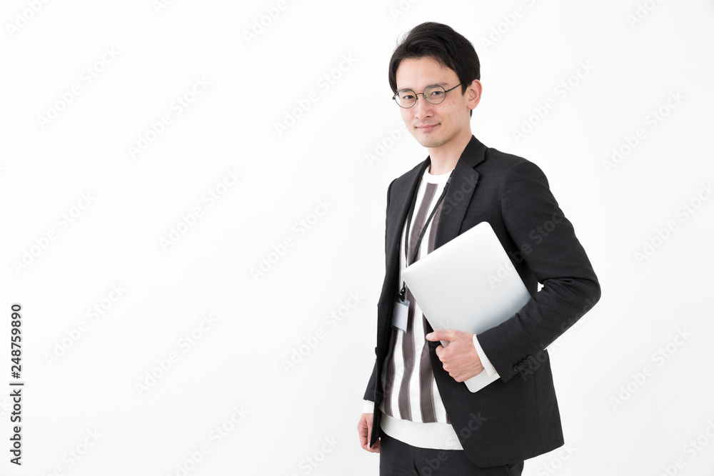 portrait of asian businessman isolated on white background portrait of asian businessman isolated on white background