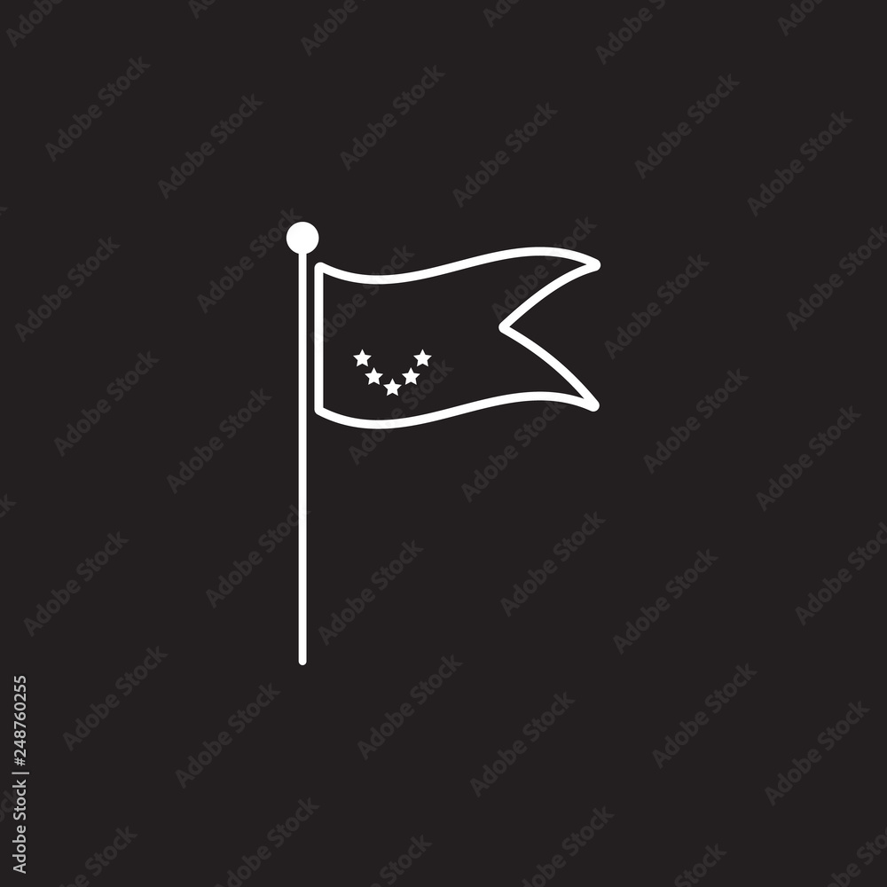 flag award icon. Simple element illustration. award symbol design template. Can be used for web and mobile flag award icon. Simple element illustration. award symbol design template. Can be used for web and mobile