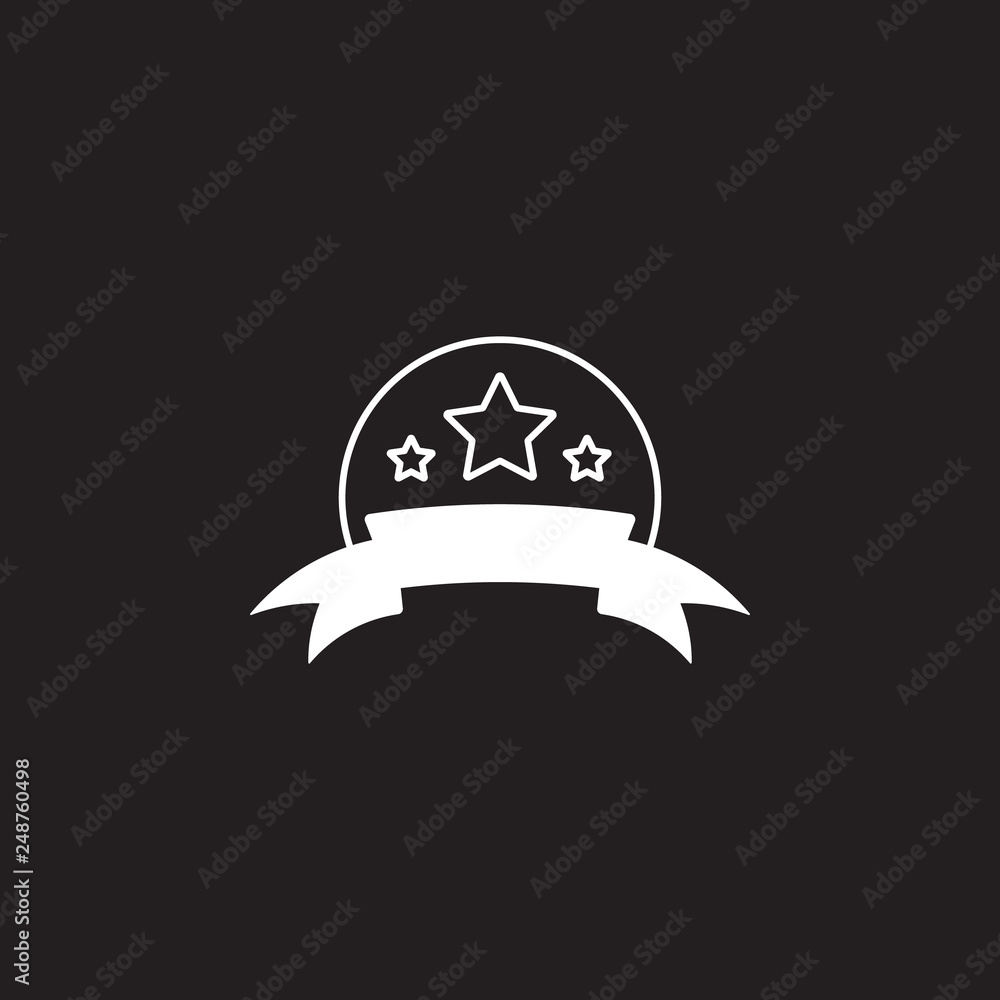 Fototapeta premium award icon. Simple element illustration. award symbol design template. Can be used for web and mobile