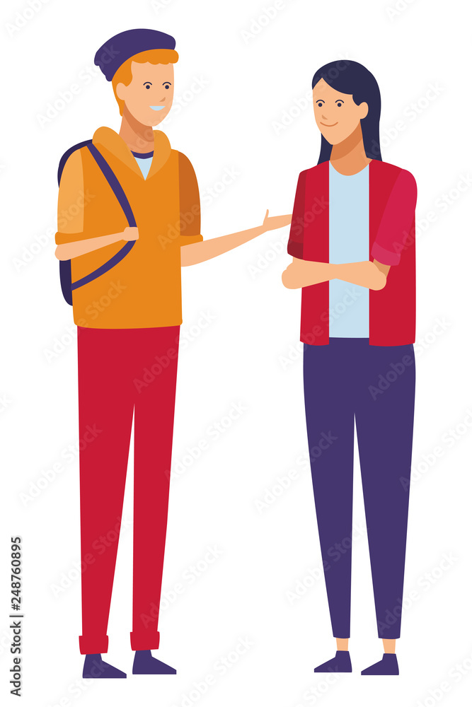 casual outfit couple talk casual outfit couple talk