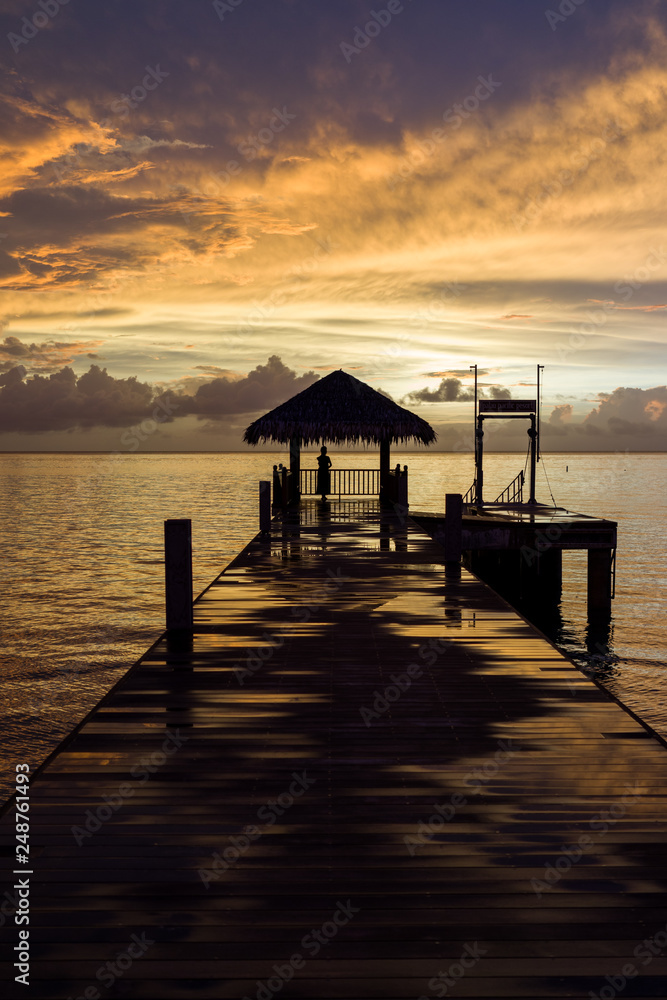 Palau sunset
