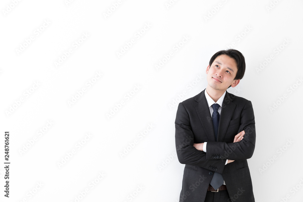 portrait of asian businessman isolated on white background portrait of asian businessman isolated on white background
