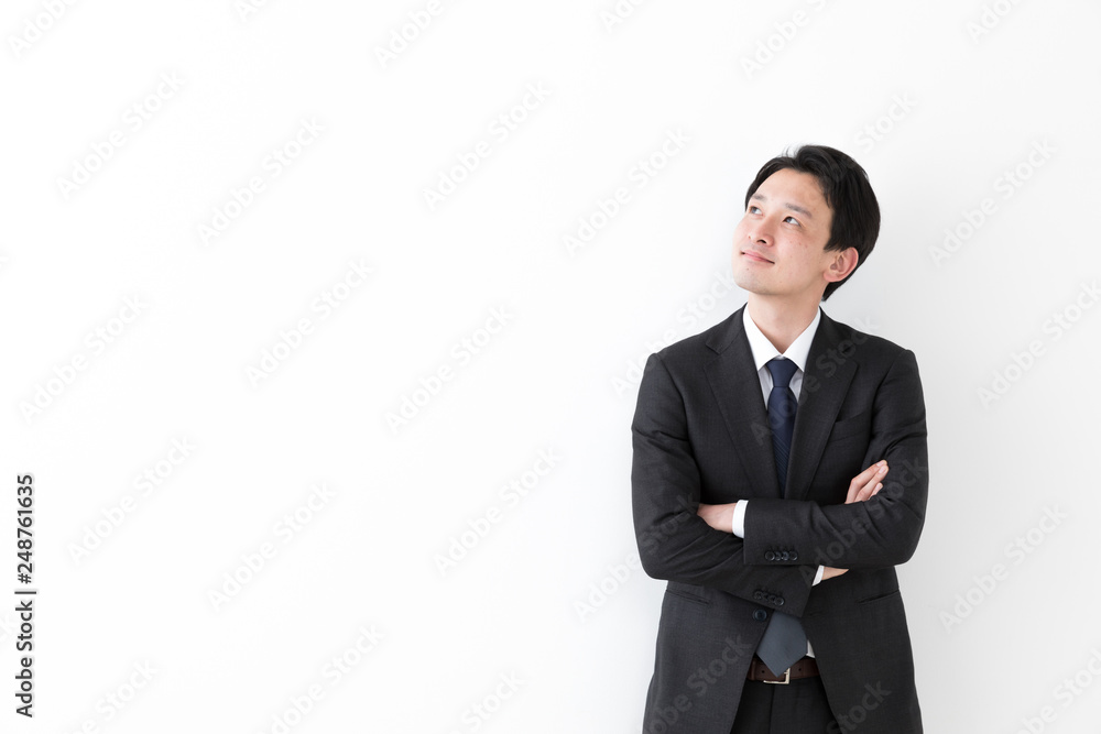 portrait of asian businessman isolated on white background portrait of asian businessman isolated on white background