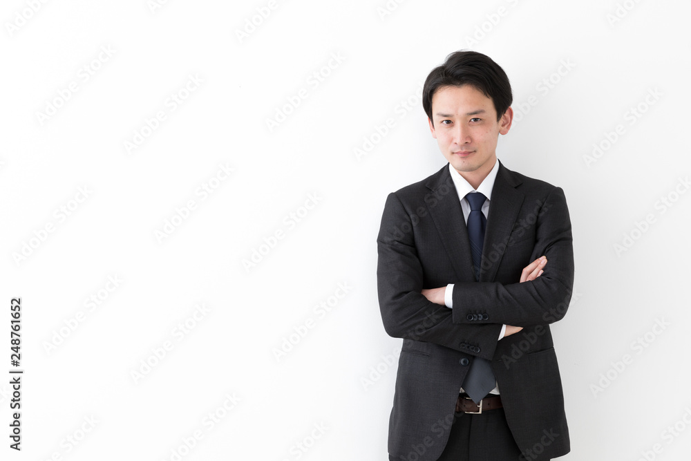 portrait of asian businessman isolated on white background portrait of asian businessman isolated on white background