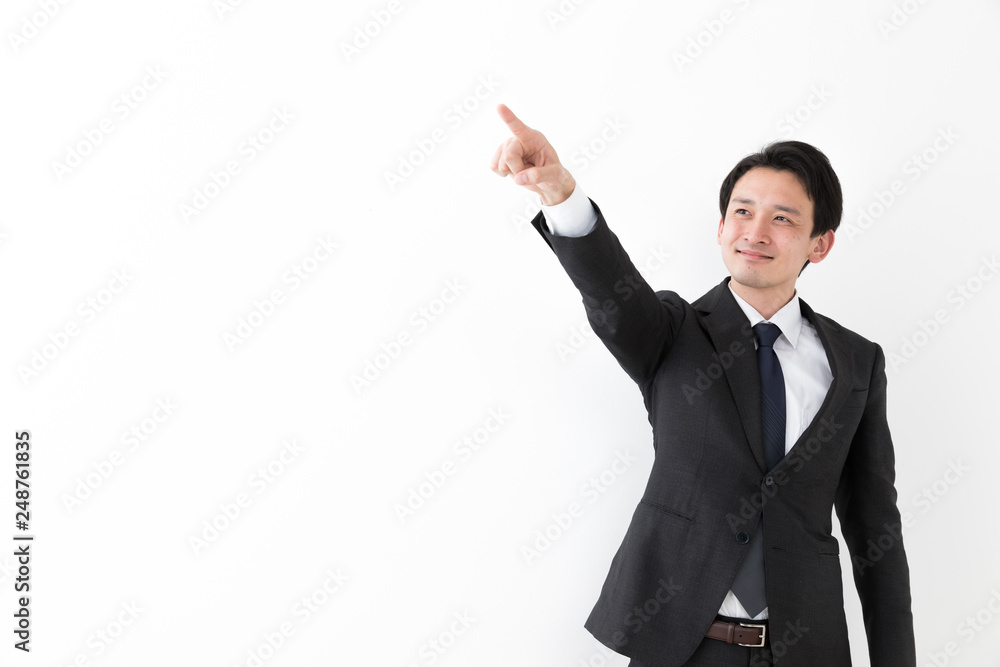portrait of asian businessman isolated on white background portrait of asian businessman isolated on white background