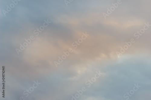 Photography Opaque sky in the evening background. Look so sad sky