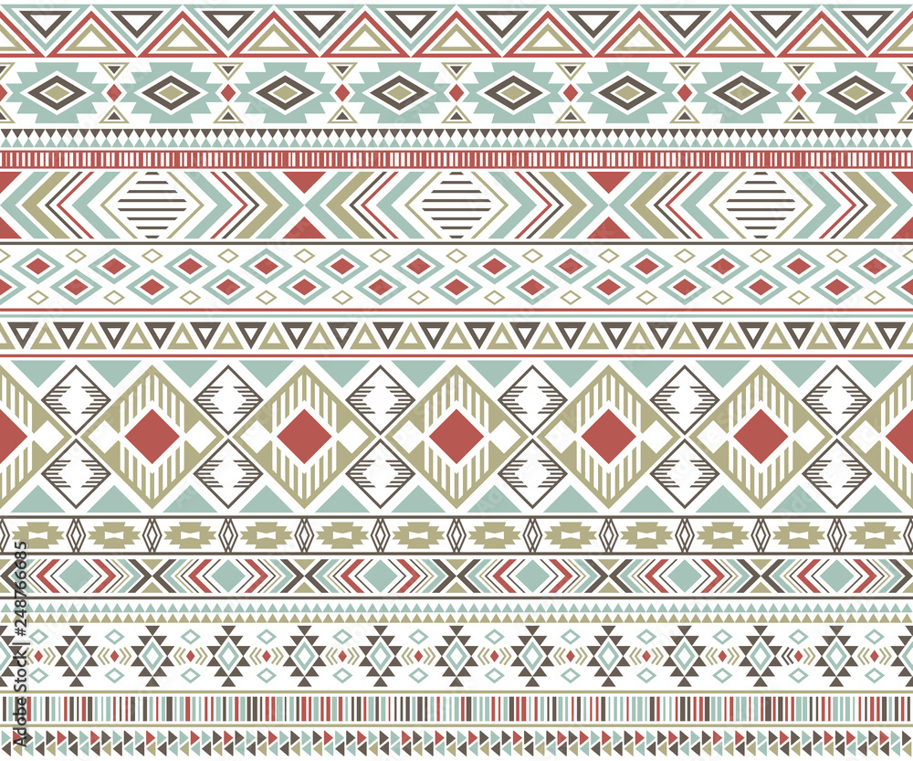 Tribal ethnic motifs geometric vector seamless background. Tribal ethnic motifs geometric vector seamless background.
