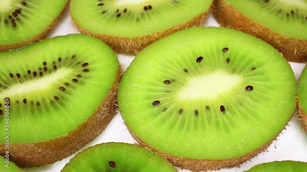 Kiwi kiwis green fruit food closeup texture pattern seamless looping rotating video footage hd resolution. Kiwi kiwis green fruit food closeup texture pattern seamless looping rotating video footage hd resolution.