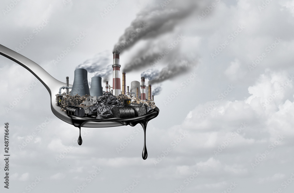 Pollution In Food - obrazy, fototapety, plakaty 