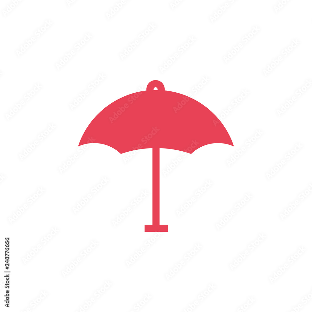 Simple umbrella vector