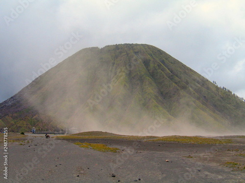 Mount Bromo. Volcano in Java. Indonesia