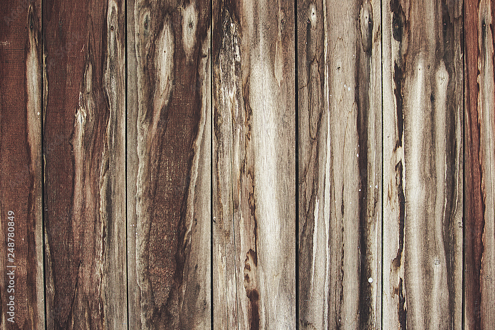 Obraz premium Old wood plank texture background.
