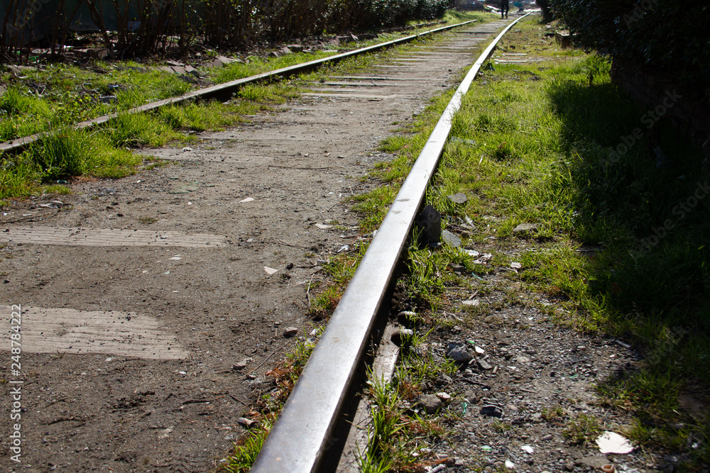 Obraz premium The old railway trail