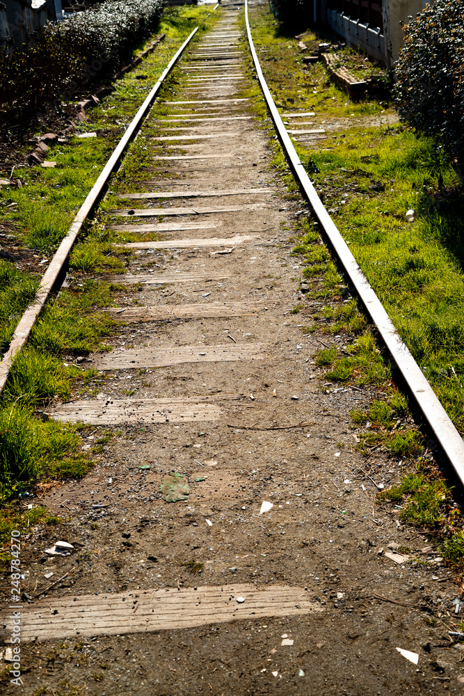 Obraz premium The old railway trail