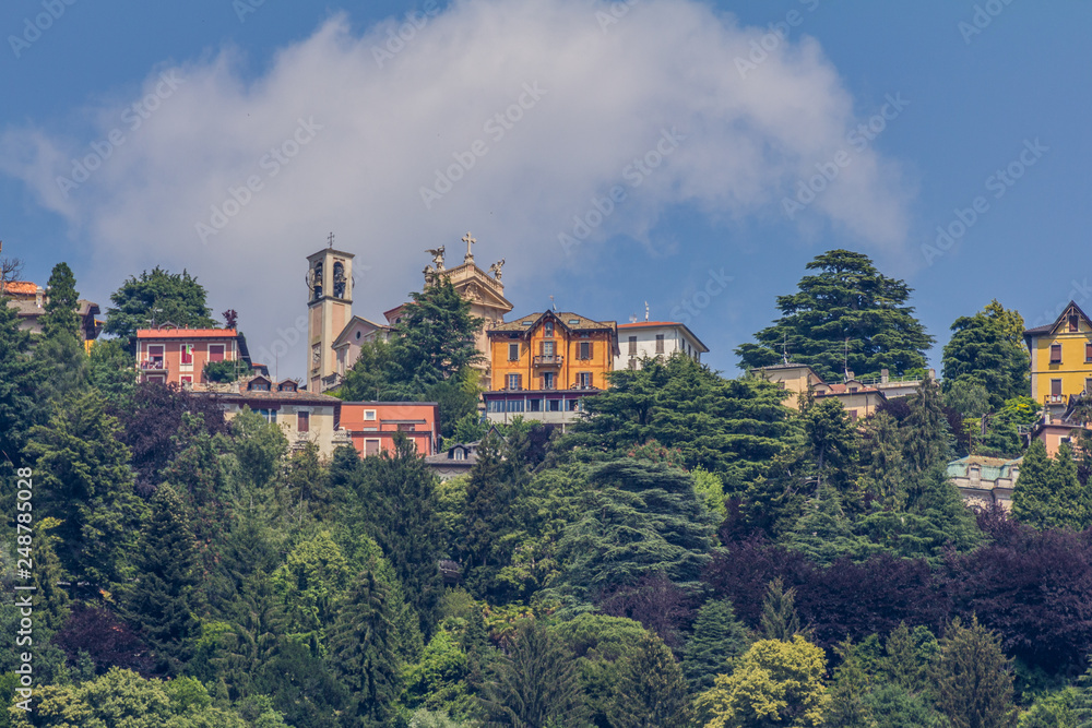 Cityscape of Como, Italy