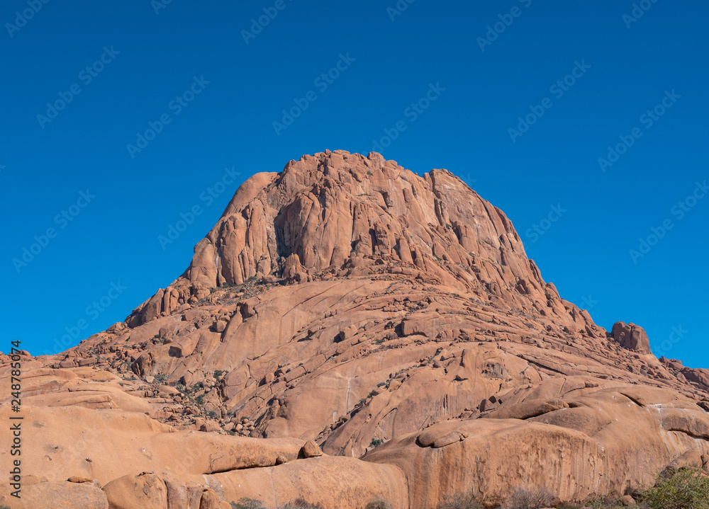 Fototapeta premium Spitzkoppe rock formations in Namibia