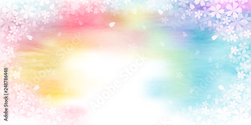 桜　春　花　背景 