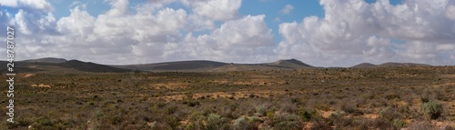 Panoramic of the Namib desert, Namibia