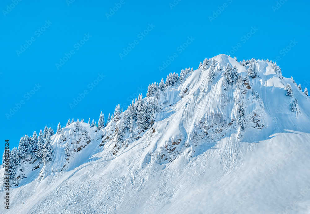 Mountain summit avalanche disposal