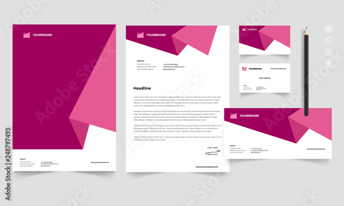 AS Stationery Kit Design Template 04