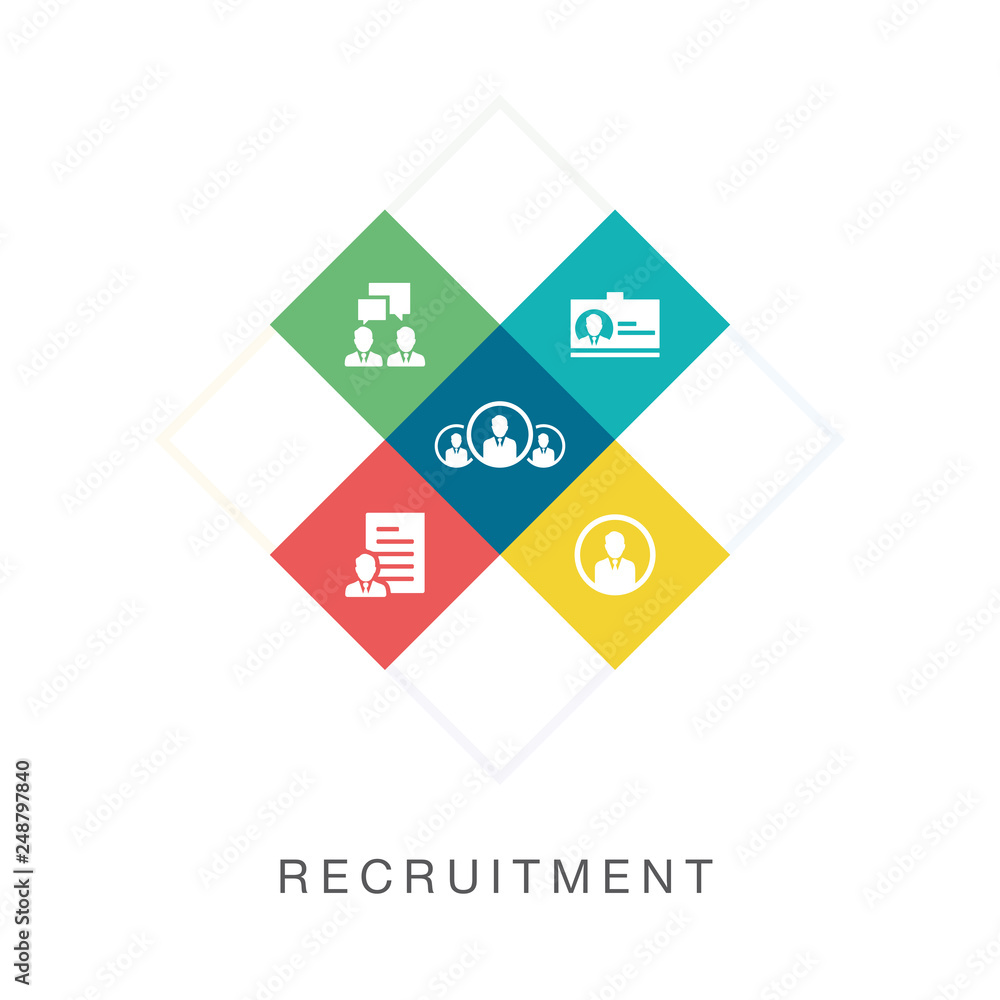 RECRUITMENT ICON SET RECRUITMENT ICON SET