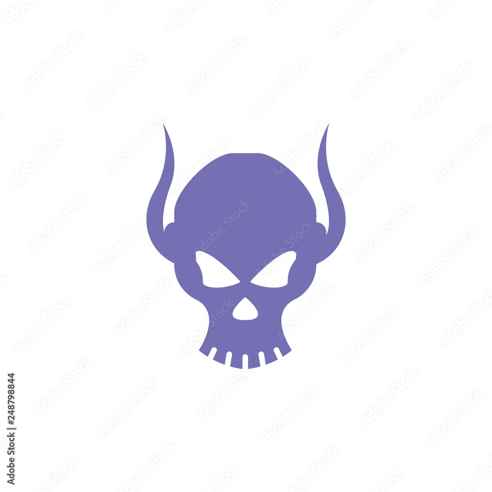 Dark skull vector Dark skull vector
