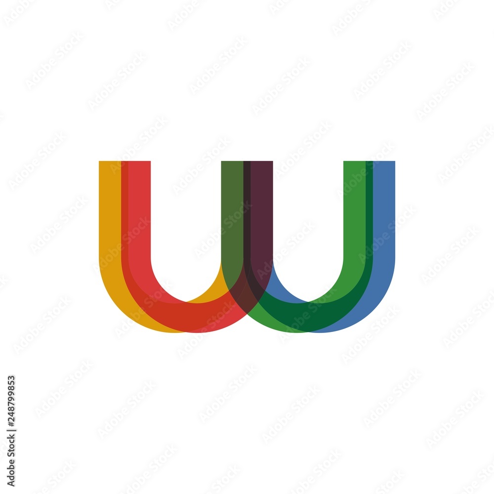 Letter W Letter W