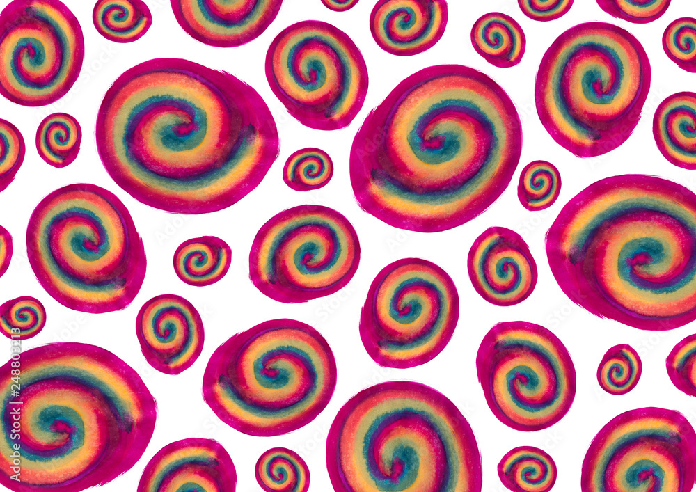 Abstract Watercolor Pattern Abstract Watercolor Pattern