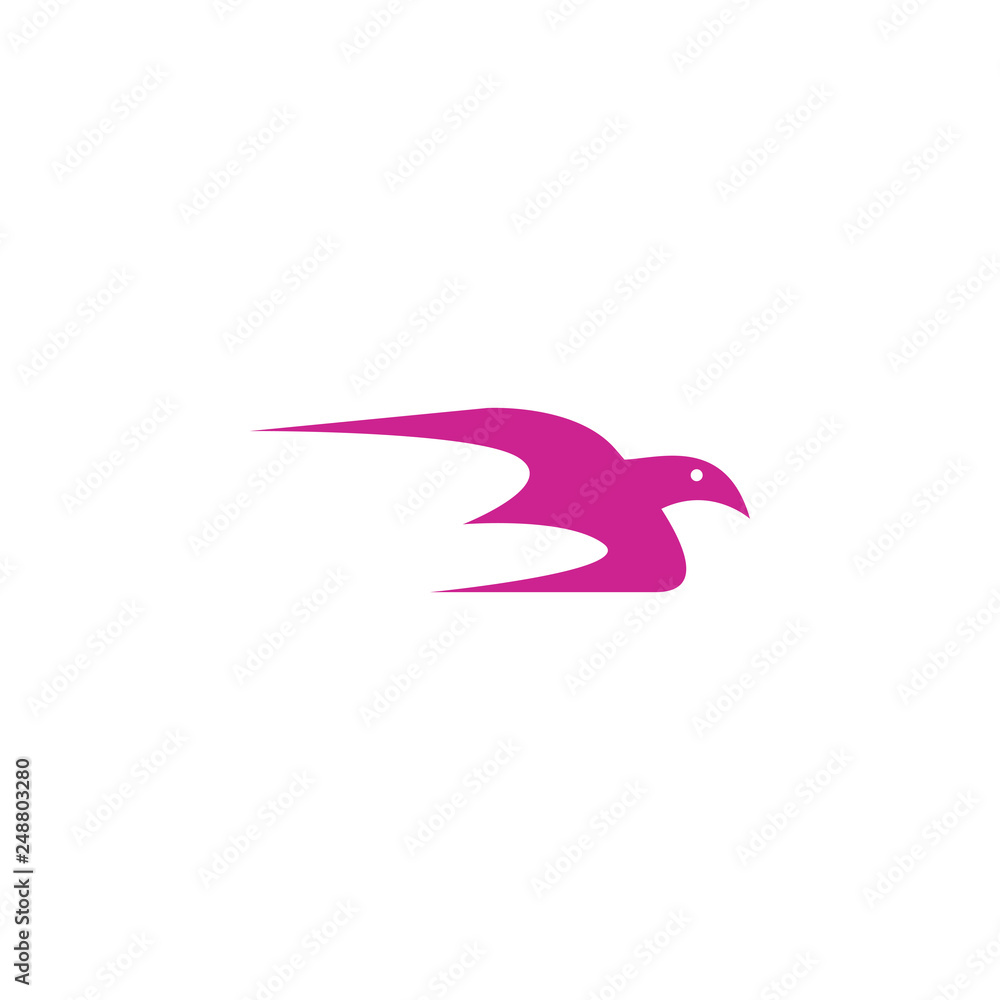 Minimalist Bird logo Minimalist Bird logo