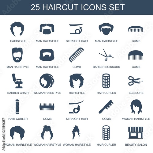 haircut icons