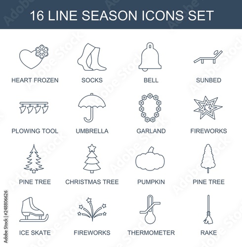 season icons