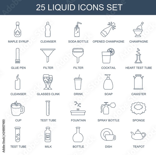 liquid icons