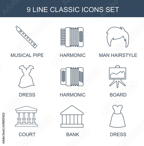 9 classic icons