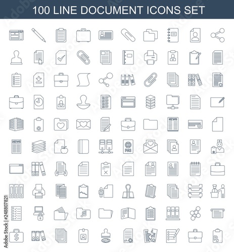 document icons