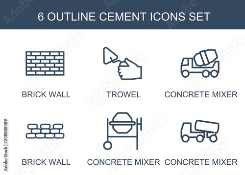 cement icons